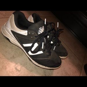 New balance metal cleats